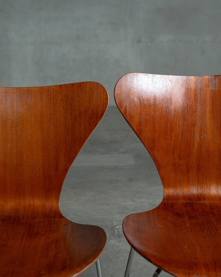 Series 7(Seven Chair) / Arne Jacobsen / Fritz Hansen｜北欧ヴィンテージ チーク材 ダイニングチェア
