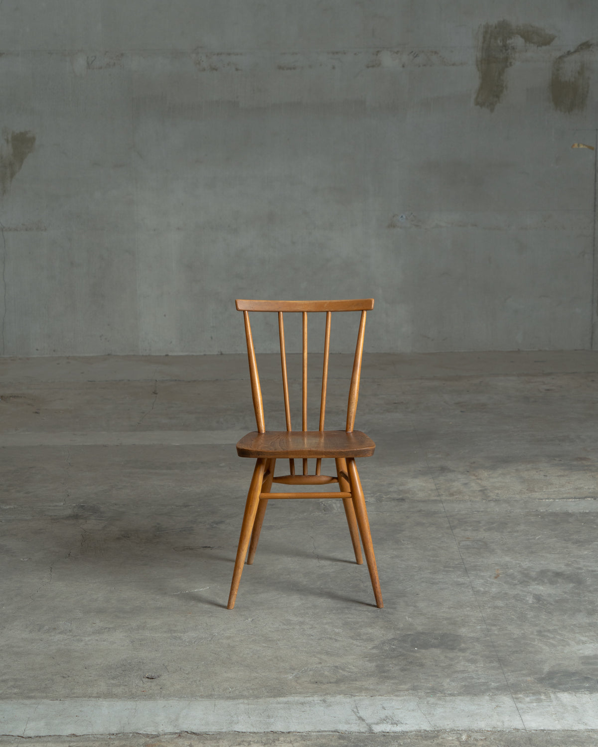 No.391 / ERCOL｜北欧ヴィンテージ ビーチ材 ダイニングチェア