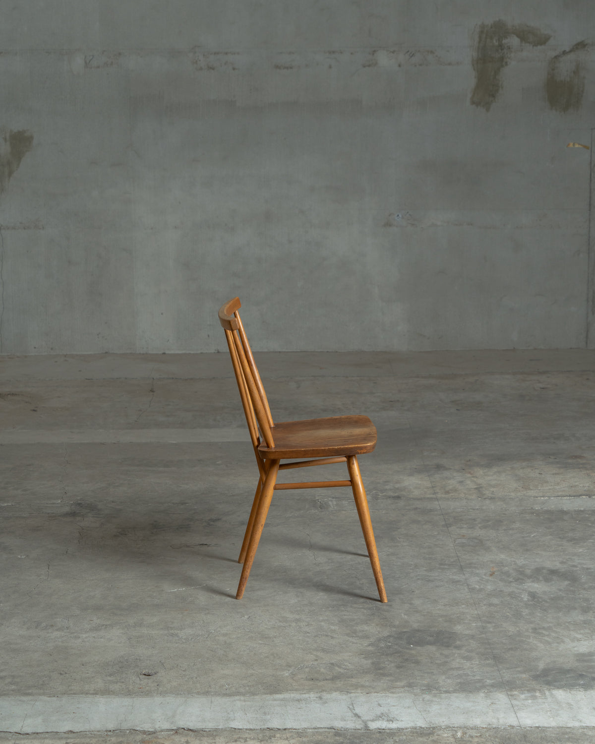 No.391 / ERCOL｜北欧ヴィンテージ ビーチ材 ダイニングチェア