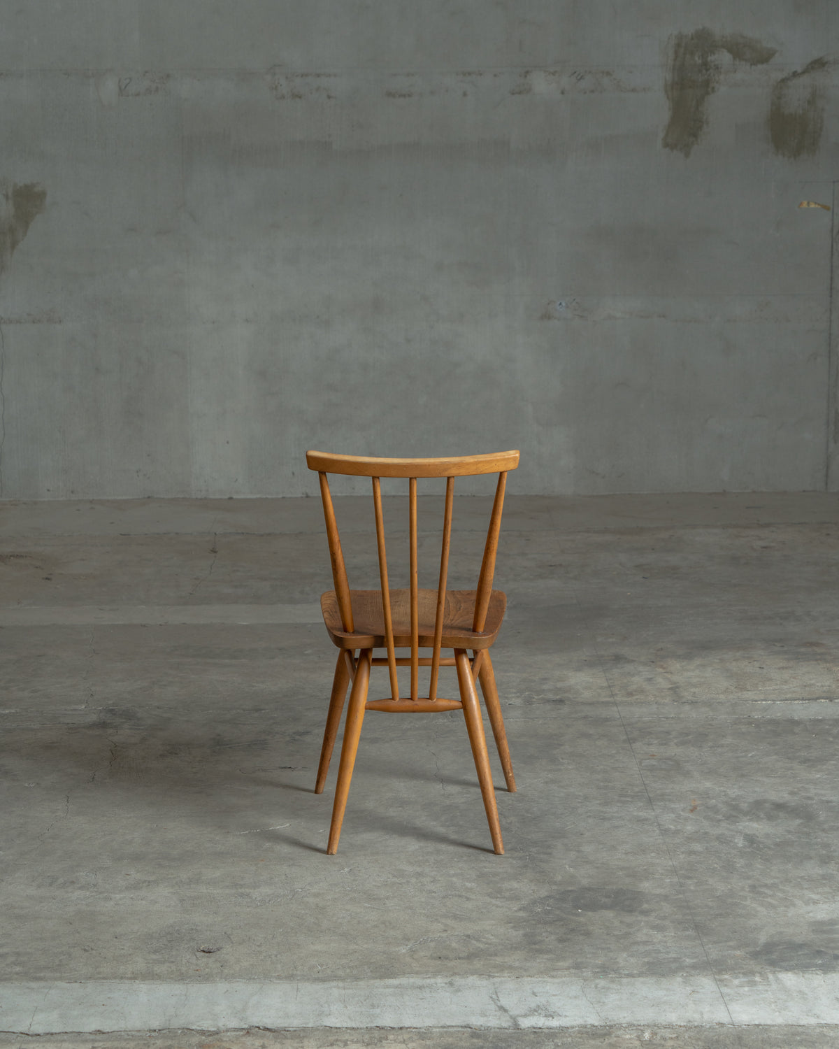 No.391 / ERCOL｜北欧ヴィンテージ ビーチ材 ダイニングチェア