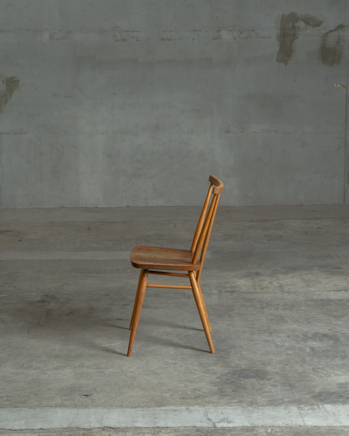 No.391 / ERCOL｜北欧ヴィンテージ ビーチ材 ダイニングチェア