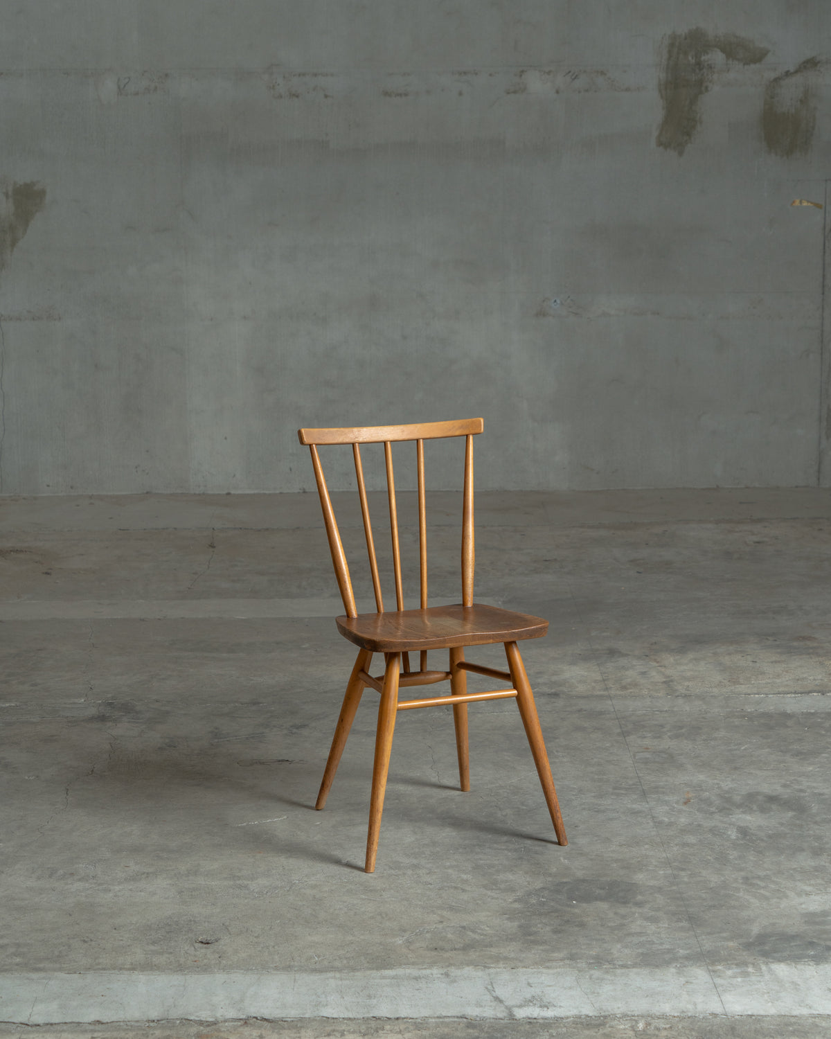 No.391 / ERCOL｜北欧ヴィンテージ ビーチ材 ダイニングチェア
