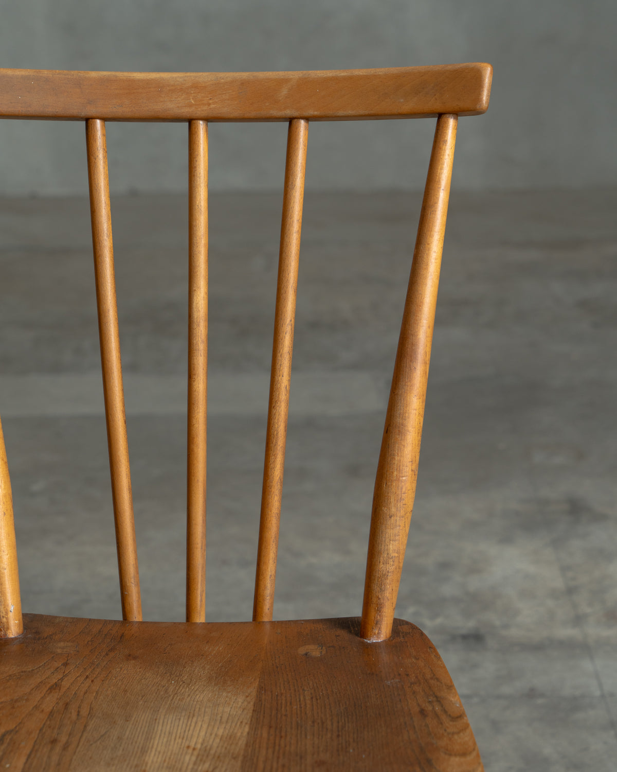 No.391 / ERCOL｜北欧ヴィンテージ ビーチ材 ダイニングチェア