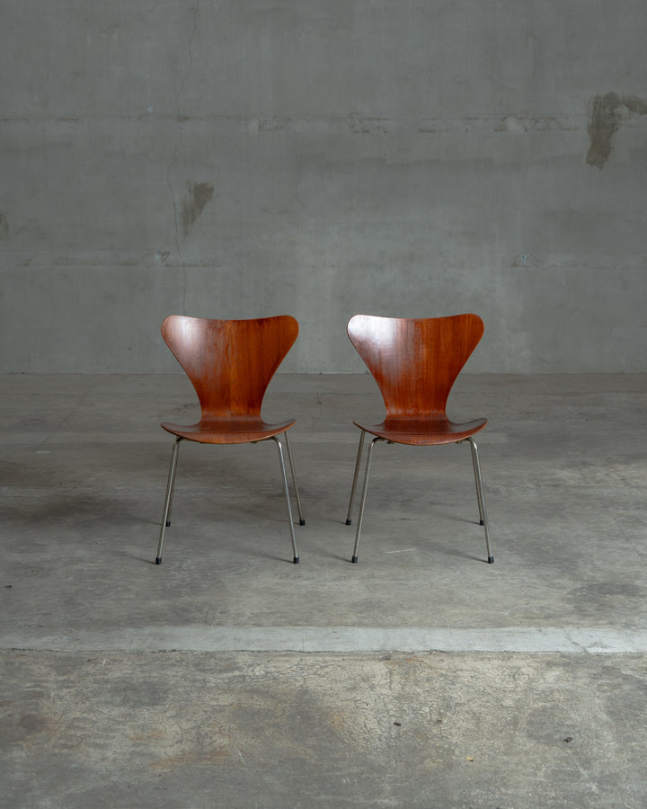 Series 7(Seven Chair) / Arne Jacobsen / Fritz Hansen｜北欧ヴィンテージ チーク材 ダイニングチェア
