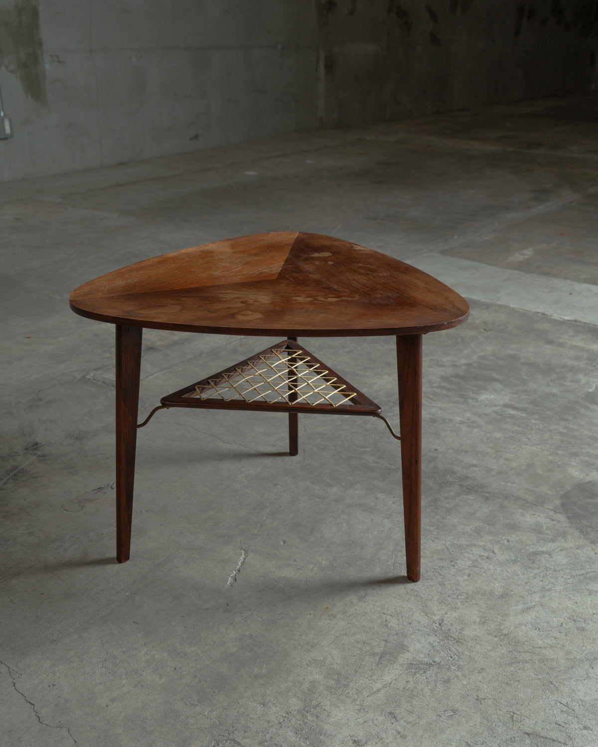 Holger Georg Jensen / Kubus Mobler｜北欧ヴィンテージ チーク材 サイドテーブル