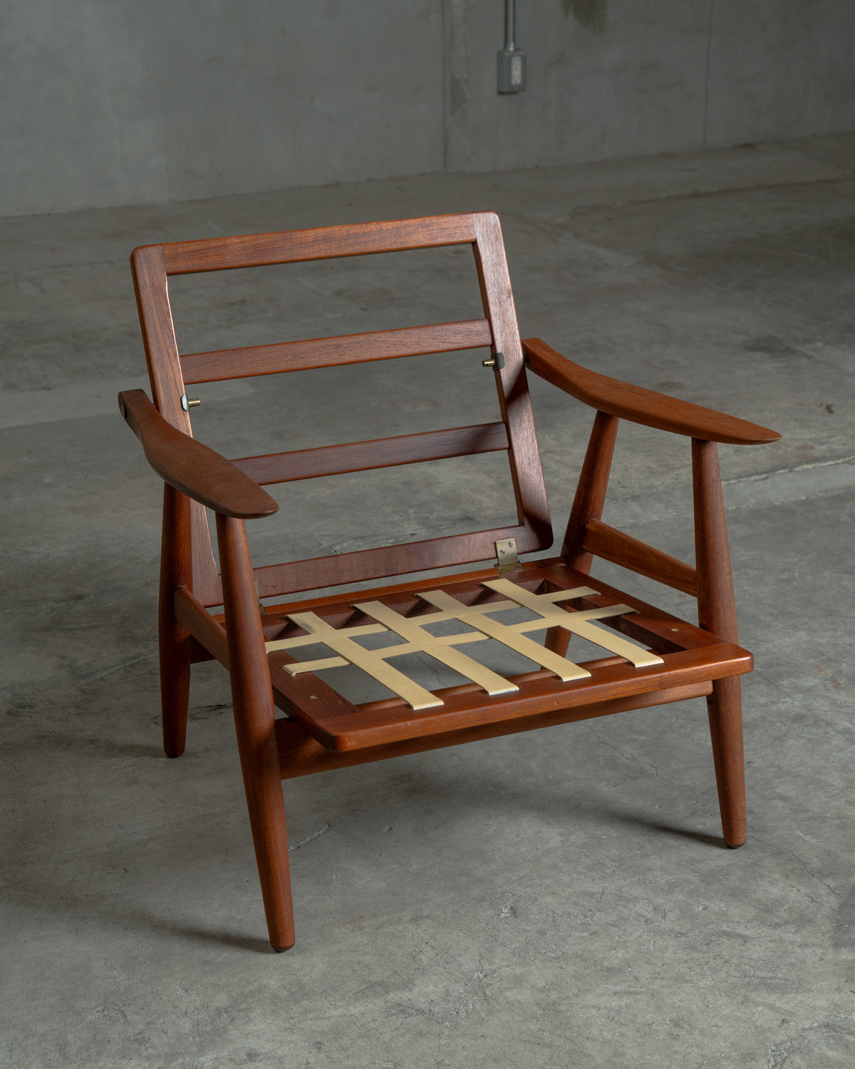 GE270 / Hans J. Wegner / GETAMA｜北欧ヴィンテージ チーク材 イージーチェア