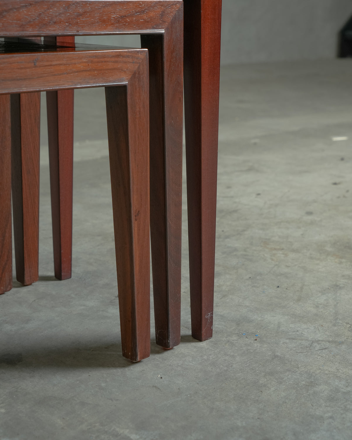 BACKシリーズ / Severin Hansen / Haslev×Royal Copenhagen｜北欧ヴィンテージ タイルトップ ネストテーブル