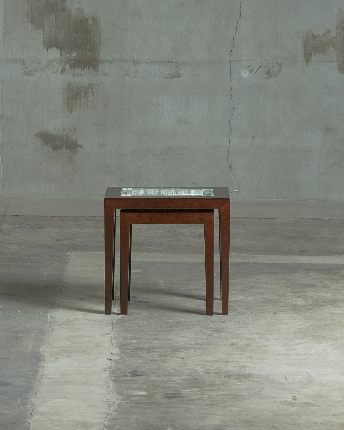 TENERAシリーズ / Severin Hansen / Haslev×Royal Copenhagen｜北欧ヴィンテージ タイルトップ ネストテーブル